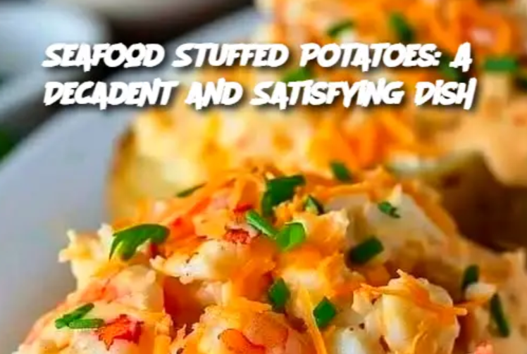 Seafood Stuffed Potatoes: A Decadent and Satisfying Dish