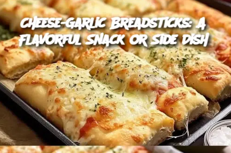 Cheese-Garlic Breadsticks: A Flavorful Snack or Side Dish