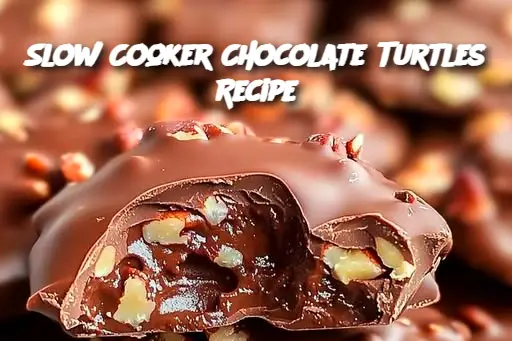 Slow Cooker Chocolate Turtles Recipe