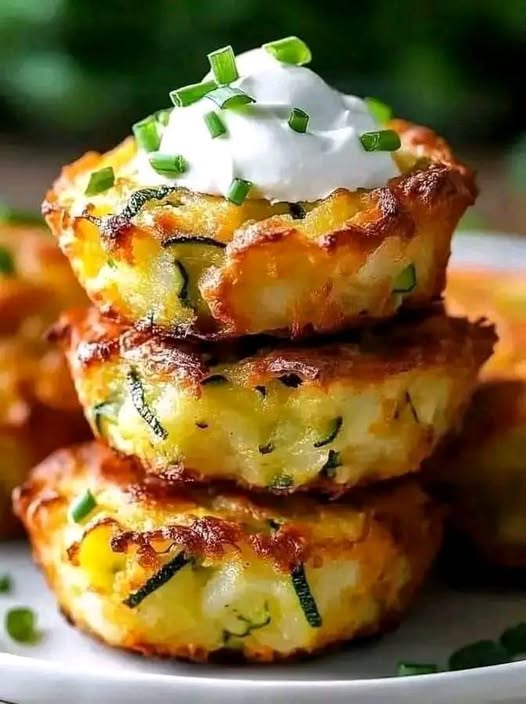 Zucchini Potato Parmesan Muffins: Savory, Moist, and Full of Flavor