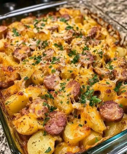 Cheesy Ranch Potatoes with Sausage: A Flavorful, Hearty Dish for All Ages