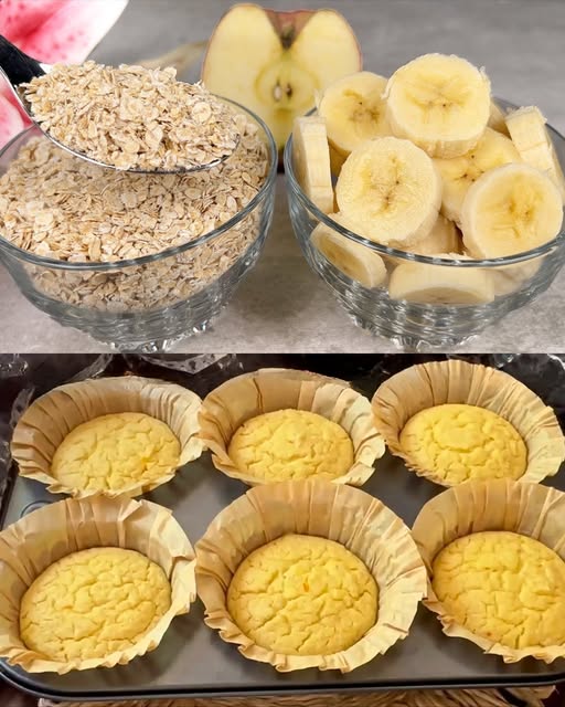 Lemon, Oat, Banana Ricotta Muffins: A Light and Nutritious Breakfast Treat