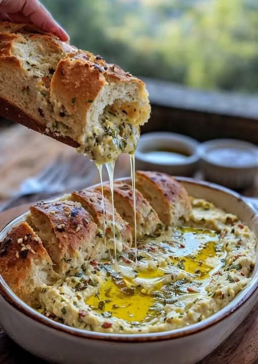 Irresistible Olive Oil Bread Dip: The Perfect Pairing for Your Fresh Bread