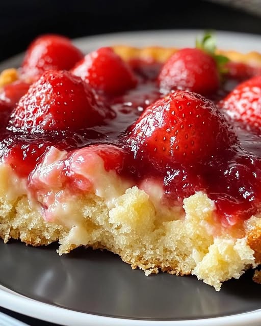 Strawberry Cheesecake Dump Cake – A Decadent and Easy Dessert