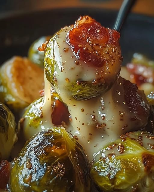 Honey-Glazed Roasted Brussels Sprouts with Bacon: A Sweet and Savory Delight