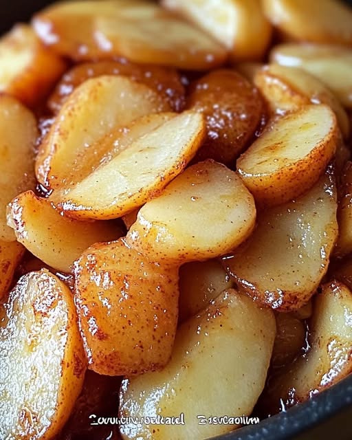 Slow Cooker Cracker Barrel Fried Apples – A Warm, Comforting Treat