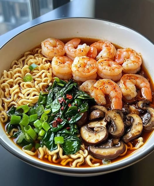 Gourmet Shrimp Ramen: A Savory Twist on a Classic