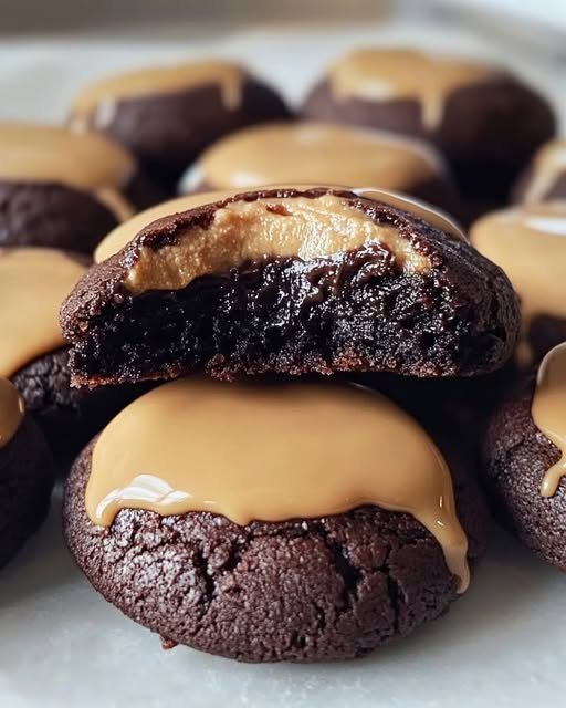 Decadent Buckeye Brownie Cookies: The Perfect Chocolate-Peanut Butter Combo