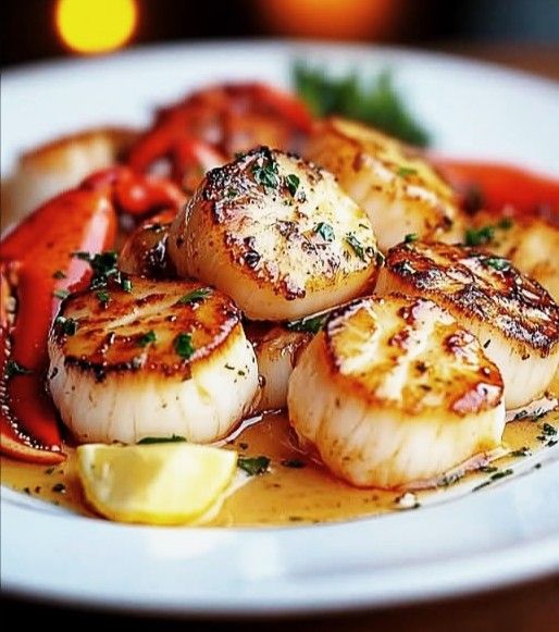 Garlic Butter Lobster and Scallops: A Decadent Seafood Feast