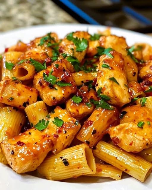 One-Pot Spicy Honey Garlic Chicken Pasta: A Flavorful, Easy Meal in Minutes