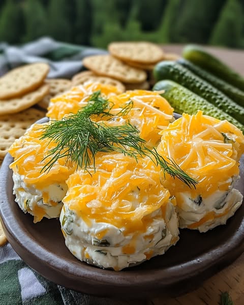 Dill Pickle Cheddar Delight: A Savory Snack with a Zesty Twist