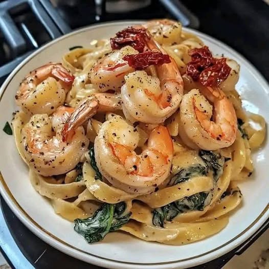 Creamy Garlic Butter Shrimp Pasta: A Luxurious Weeknight Dinner