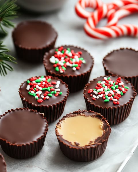 Holiday Peanut Butter Chocolate Bliss Bites: The Perfect Sweet Treat for Festive Cheer