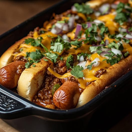 Baked Chili Dogs: A Classic Comfort Food Delight