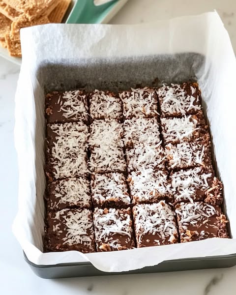 Chewy Chocolate Slice – A Fudgy, Irresistible Treat