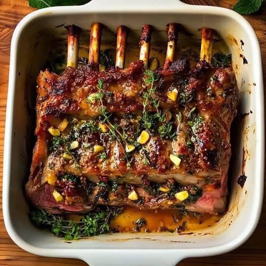 Garlic Herb Roasted Rack of Lamb – A Perfectly Elegant Feast