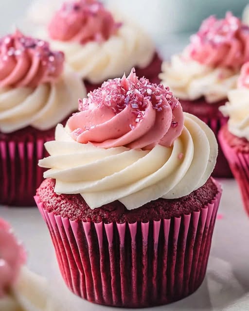 Pink Velvet Valentine's Cupcakes – A Sweet Treat for Your Loved Ones