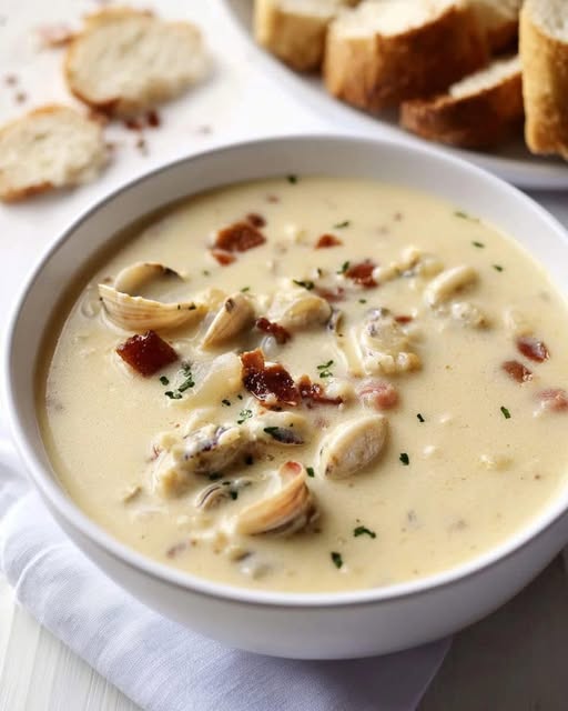 Classic Clam Chowder – A Creamy, Comforting Delight