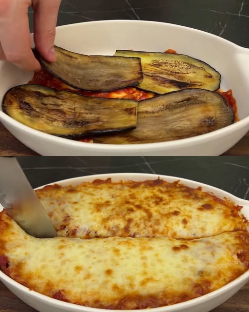 Baked Eggplant Parmesan with Tomato Sauce: A Healthy Twist on a Classic