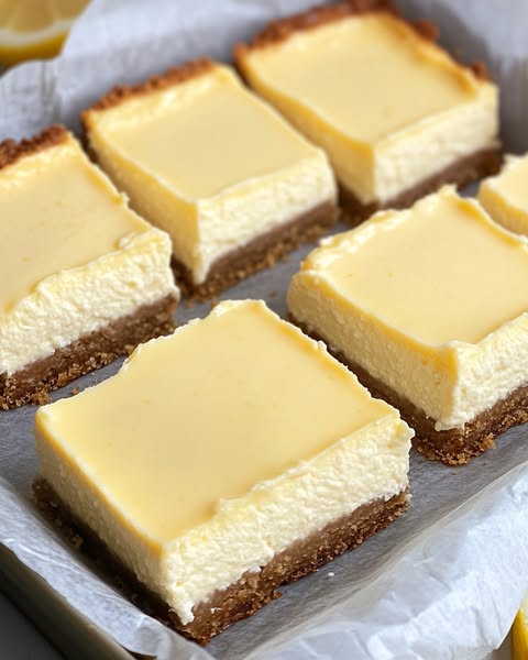 Keto Lemon Cheesecake Bars: A Zesty Low-Carb Delight