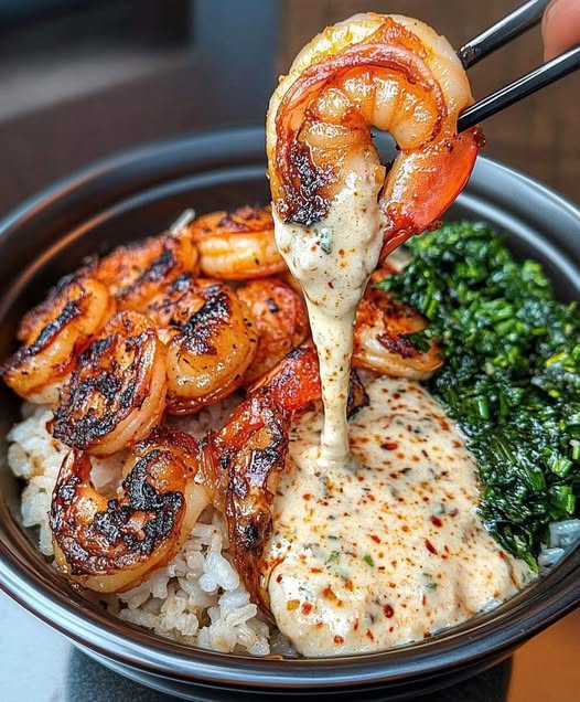 Garlic Parmesan Shrimp Rice Bowls: A Quick and Flavorful Meal