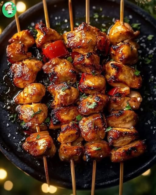 Honey Garlic Chicken Skewers: Sweet and Savory Perfection