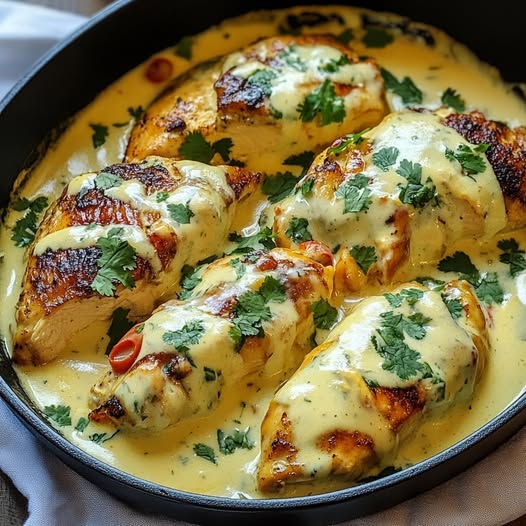 Cheesy Mexican-Style Chicken: A Flavorful and Creamy Delight