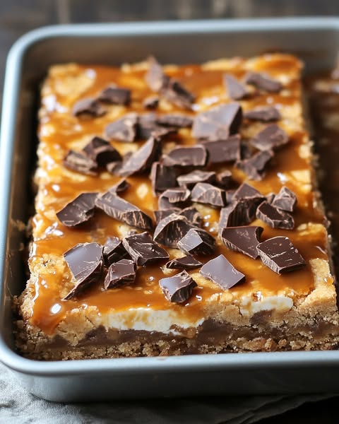 Butterfinger Caramel Bars: A Decadent Treat with Crunch and Richness