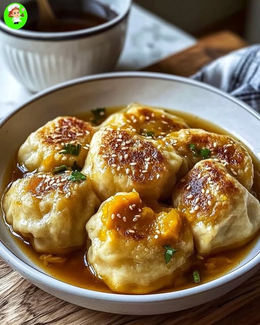 Spiced Butternut Squash Dumplings with Ginger Broth: A Comforting, Flavorful Delight!