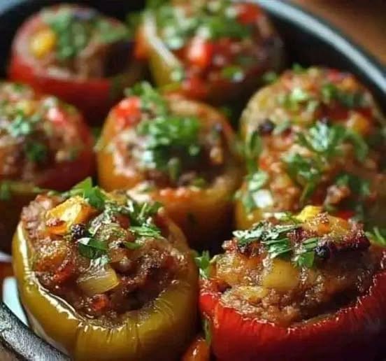 Sweet and Spicy Stuffed Peppers: A Perfect Fusion of Flavors