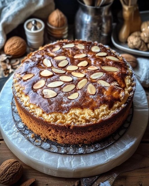 Almond Cake: A Soft, Fragrant Delight for Any Occasion