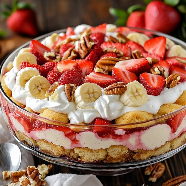 Half Banana Pudding, Half Strawberry Shortcake: The Ultimate Dessert Fusion