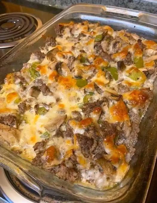 Philly Cheese Steak Casserole: A Comforting Twist on a Classic Sandwich