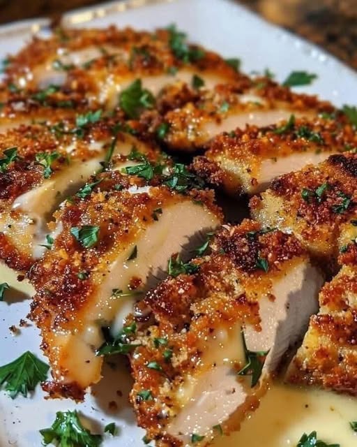 Garlic Parmesan Crusted Chicken: A Crispy, Flavorful Delight