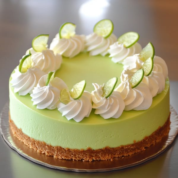 Ultimate Lime Mousse Cheesecake – A Tangy and Creamy Delight!