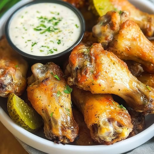 Ranch-Infused Dill Pickle Wings: A Tangy Twist on a Classic Favorite!