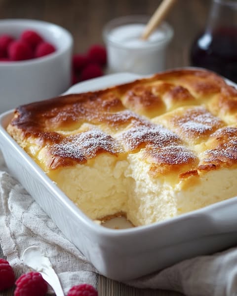 Zapekanka – Traditional Ukrainian Cheesecake