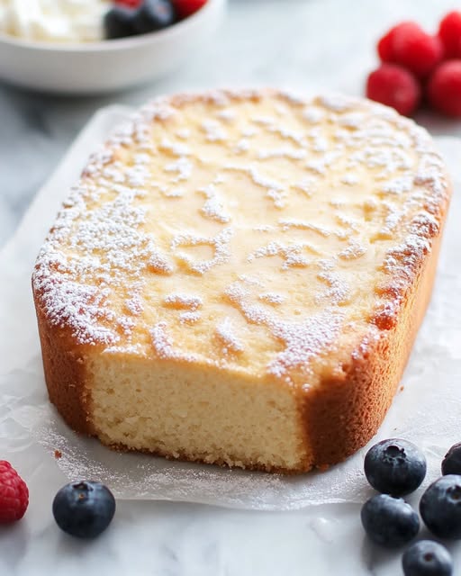 4-Ingredient French Yogurt Cake (No Eggs): Simple, Light, and Irresistible