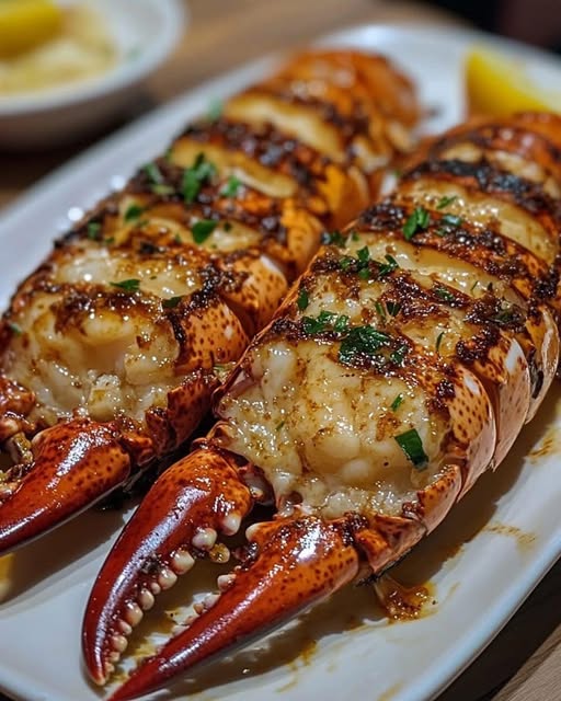 Grilled Lobster Tails with Garlic Butter: A Luxurious, Flavorful Treat