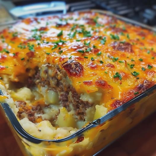 Loaded Potato Meatloaf Casserole: Comfort Food at Its Best