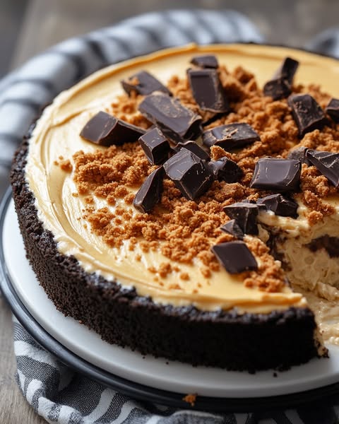 Butterfinger Cheesecake: A Sweet and Crunchy Decadence