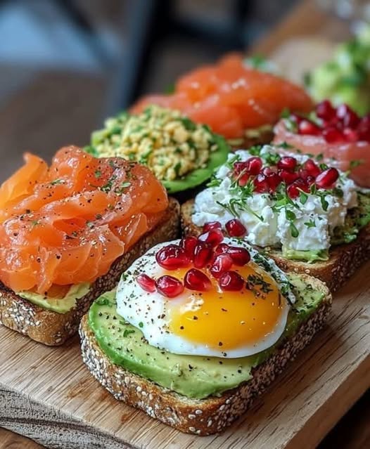 Gourmet Avocado Toast Flights