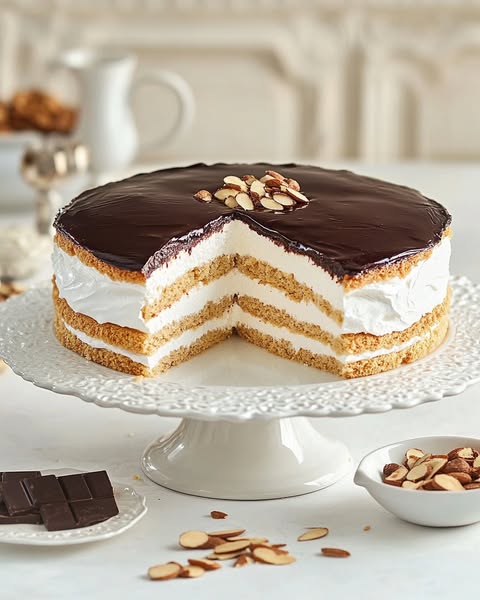 Elegant Hungarian Esterházy Torte: A Celebration of Tradition and Flavor