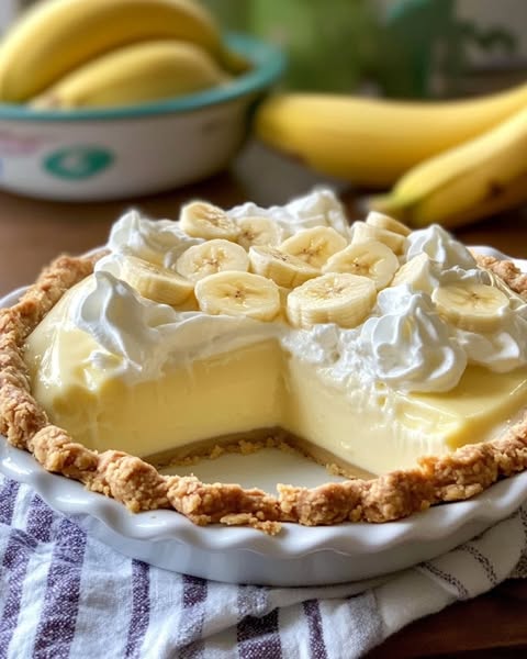 Old-Fashioned Banana Cream Pie: A Classic Dessert for All Occasions