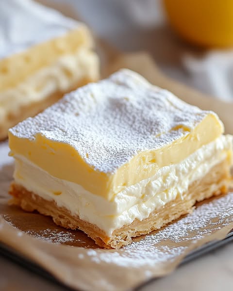 Vanilla Custard Cream Squares: A Heavenly Dessert