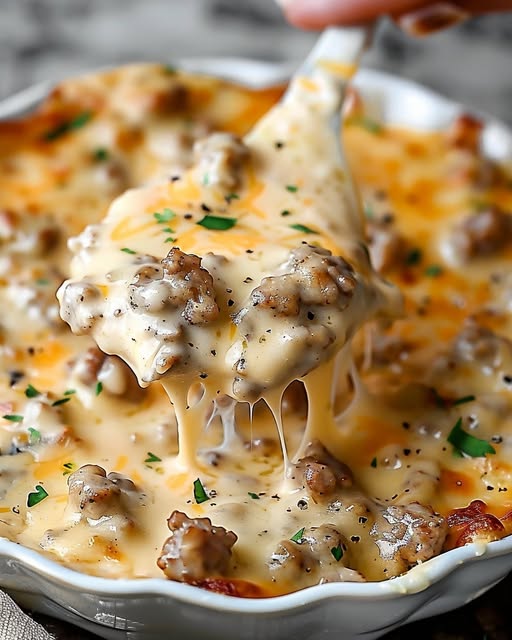 Sausage Cheese Dip: The Ultimate Party Pleaser