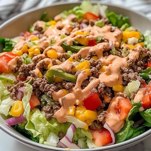 Keto-Friendly Big Mac Salad: A Low-Carb Twist on a Classic Favorite