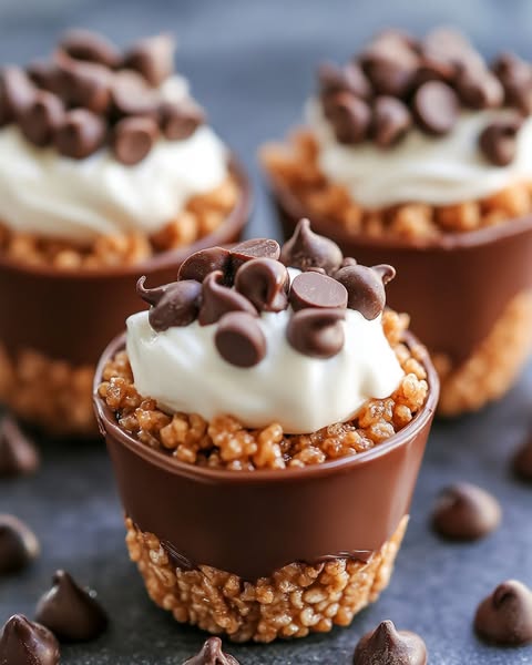 Chocolate Crackle Cheesecake Cups: A Decadent Dessert in Every Bite