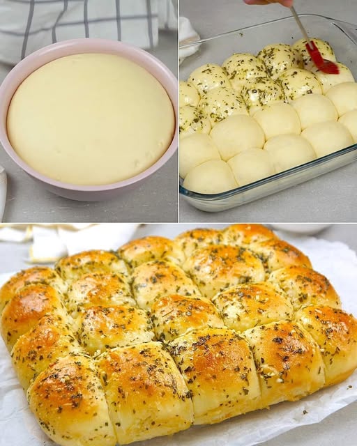 Homemade Garlic Dinner Rolls: Soft, Fluffy, and Full of Flavor