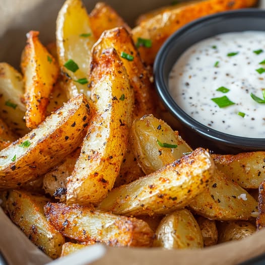 "Healthier Homemade Wingstop Cajun Fries: Oven-Baked Perfection with Bold Flavors"